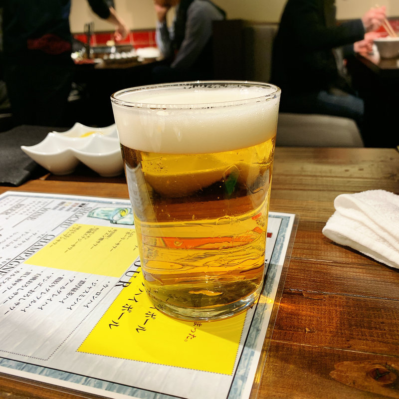 生ビール(ニクアザブ恵比寿店)