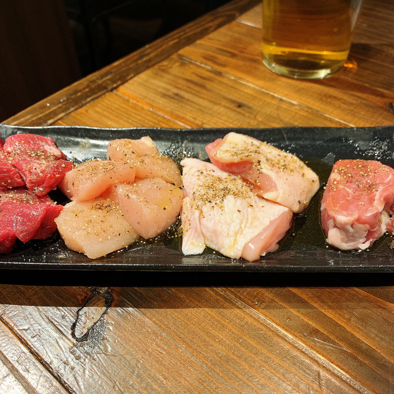 盛り合わせ(ニクアザブ恵比寿店)