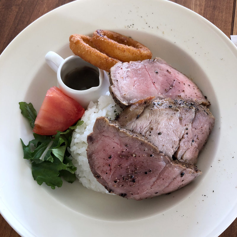 厚切りローストポークプレート(カフェ トワ （cafe towa）)