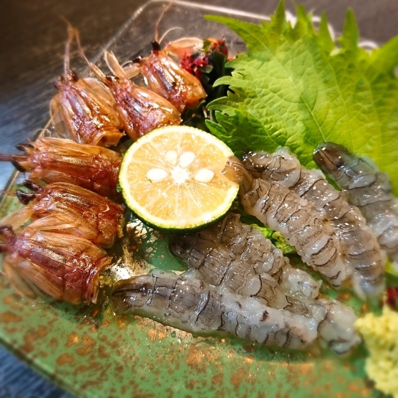 シャコ刺身(一香実)