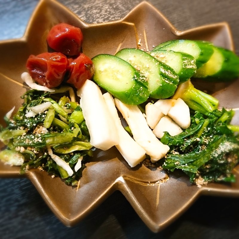 漬物盛り合わせ(一香実)