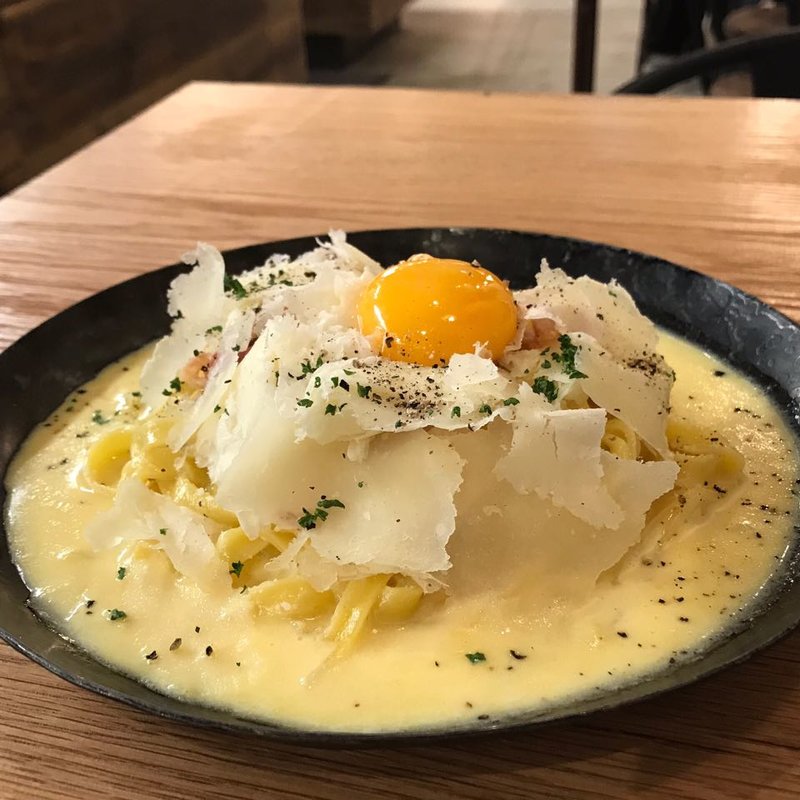 カルボナーラ(Egg Baby Cafe)