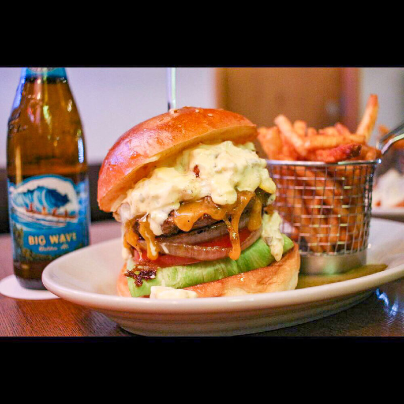  ベーコンチーズバーガー(BOSSA BURGER)