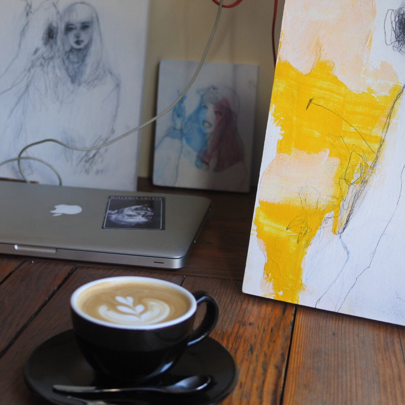 カフェラテ(センダイコーヒースタンド)