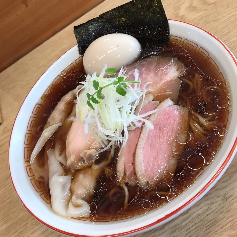 特製鴨醤油らーめん(らぁ麺 川たか)