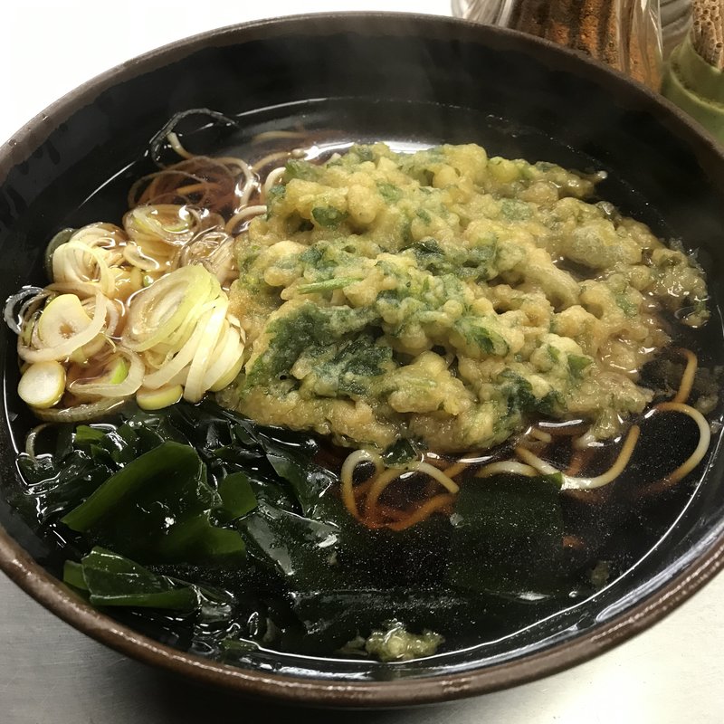 春菊天（そば・うどん）(ポンヌッフ )