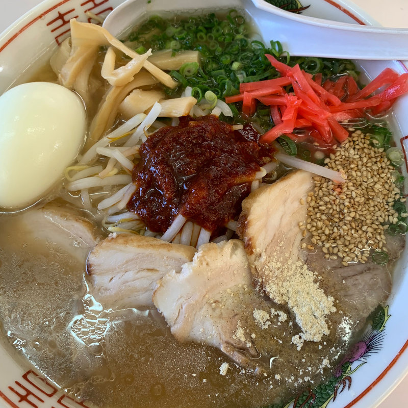 ピリ辛もやしラーメン(てんてんラーメン )