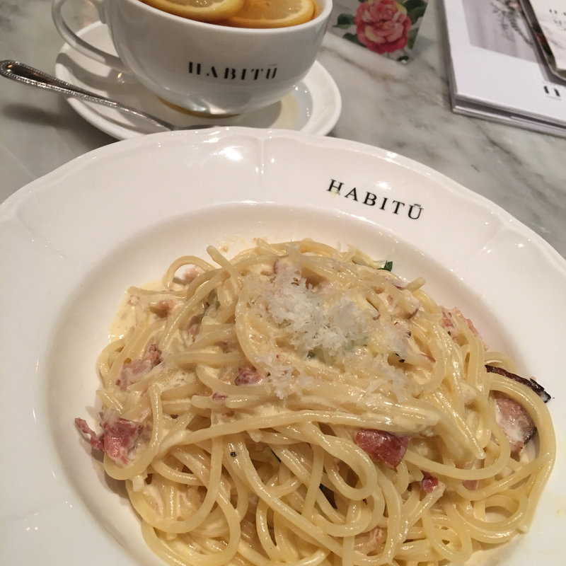 カルボナーラ(Habitu The Table)