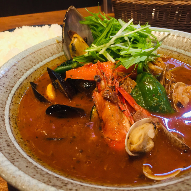 地中海カレースペシャル(すーぷかれー専門店　薩摩剛家 )