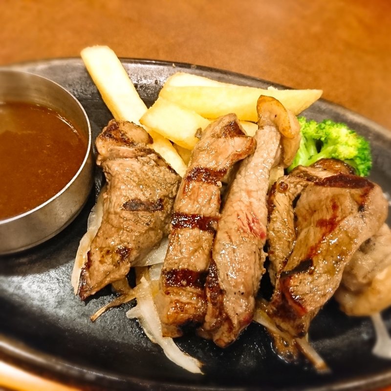 切り落としステーキ(120g・単品)(ビッグボーイ 泉南店)