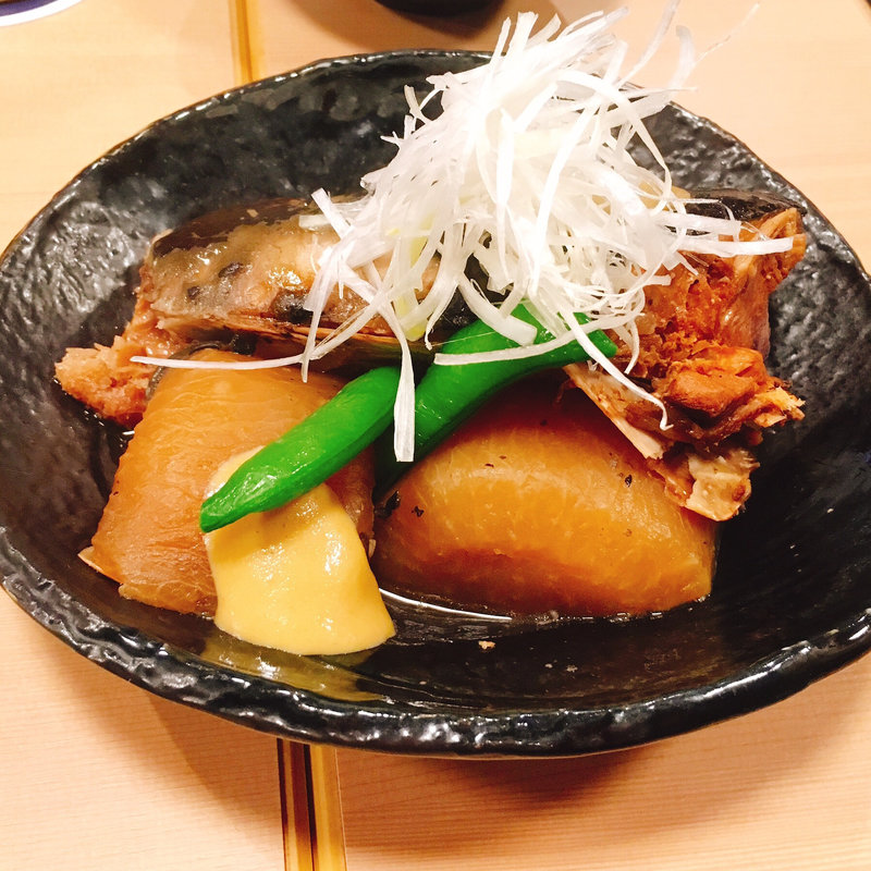 ブリ大根(にぎり小屋 眩歓 金沢駅前)