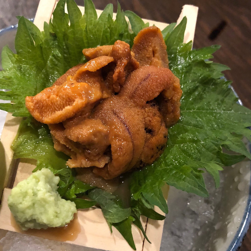 雲丹(毎日北海道物産展 ネオ炉端 道南農林水産部)