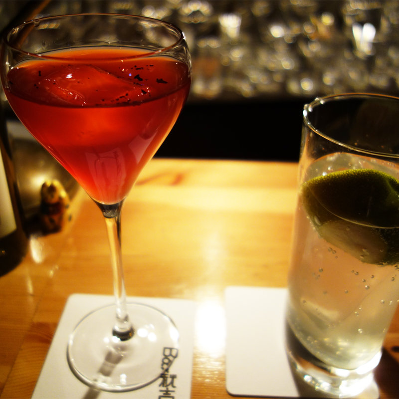 ジンリッキー(Bar秋吉)