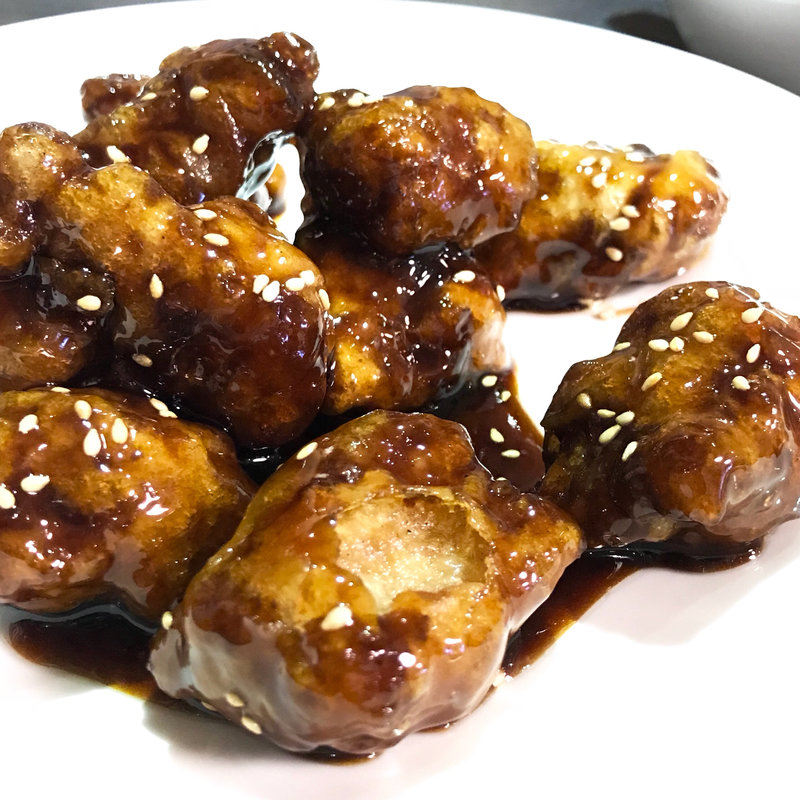 酢豚定食(美林華飯店)