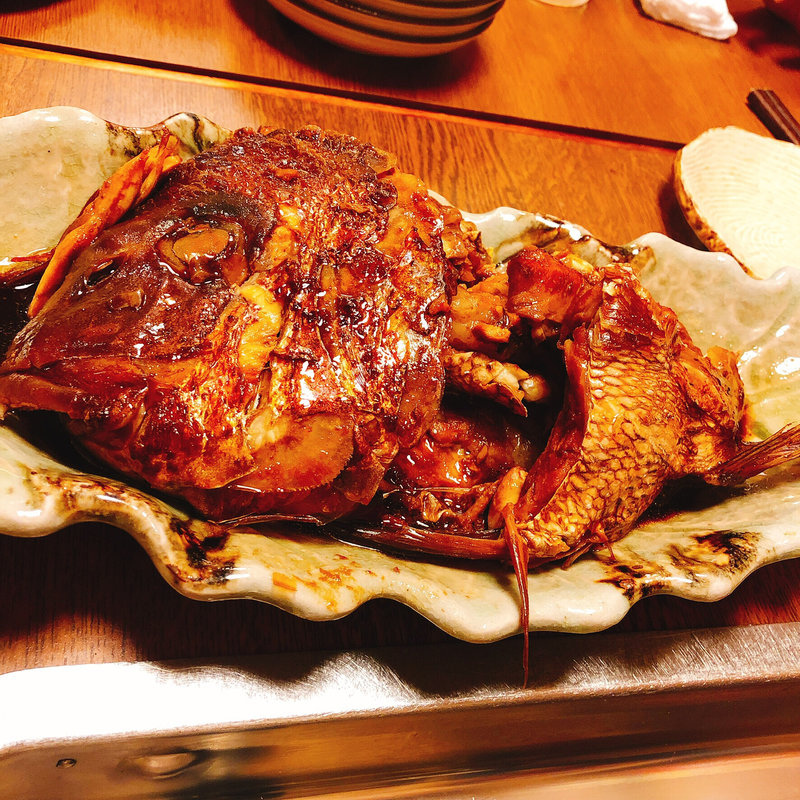 あら煮(酒処 上杉屋)