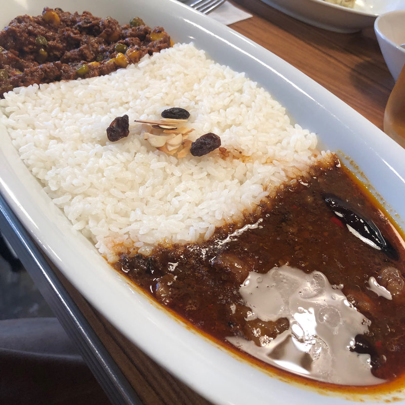 キーマカレー&ビーフカレー M(CURRY UP -HARAJUKU-)