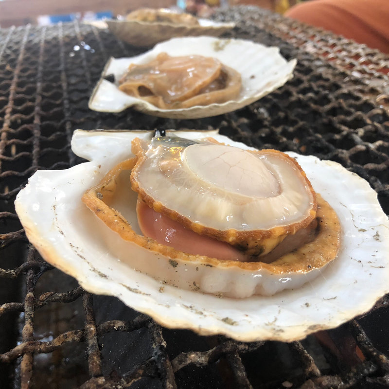 ホタテ(牡蠣小屋 住吉丸 )