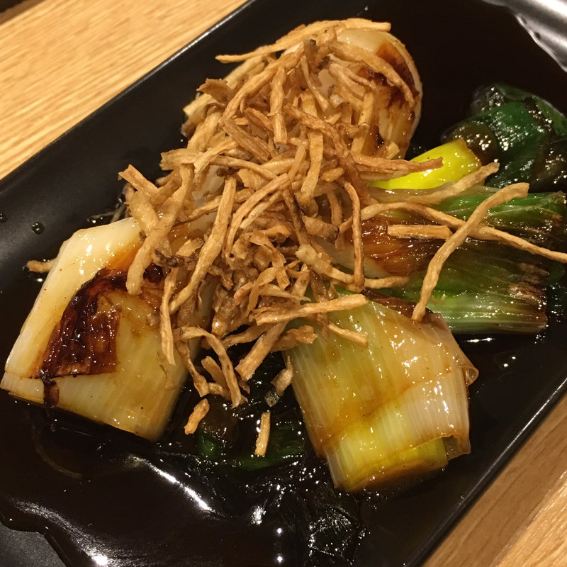 下仁田ネギの照焼(焼き鳥居酒屋 炭火焼と旬菜 KOYOI 新宿西口)