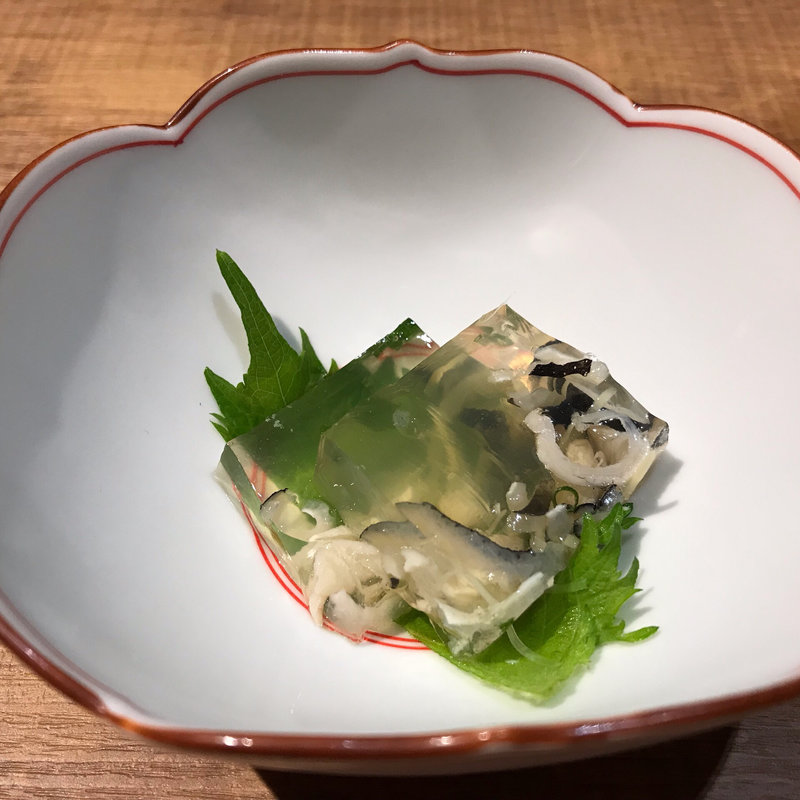 煮こごり(とらふぐ専門店ふぐひろ)