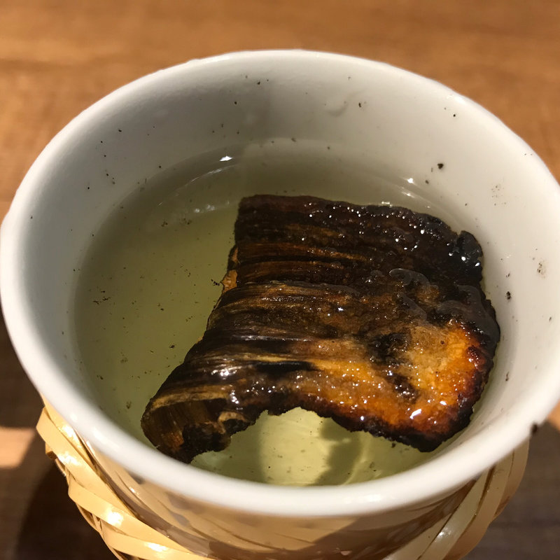 ひれ酒(とらふぐ専門店ふぐひろ)