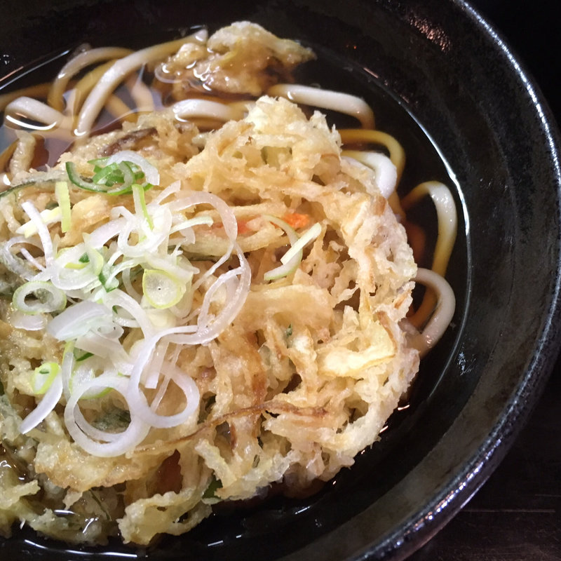 野菜天うどん(ながら)