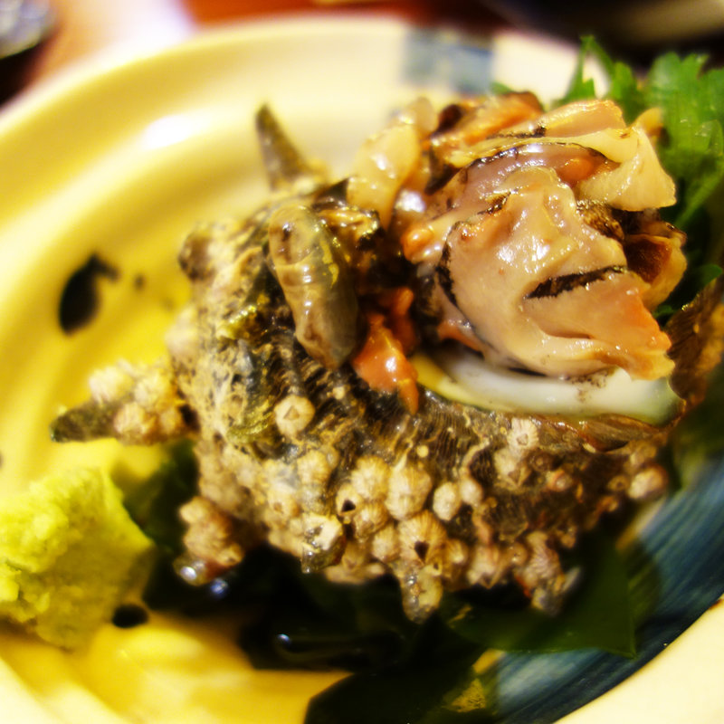 サザエ刺(市場食堂 前ROUTE263)