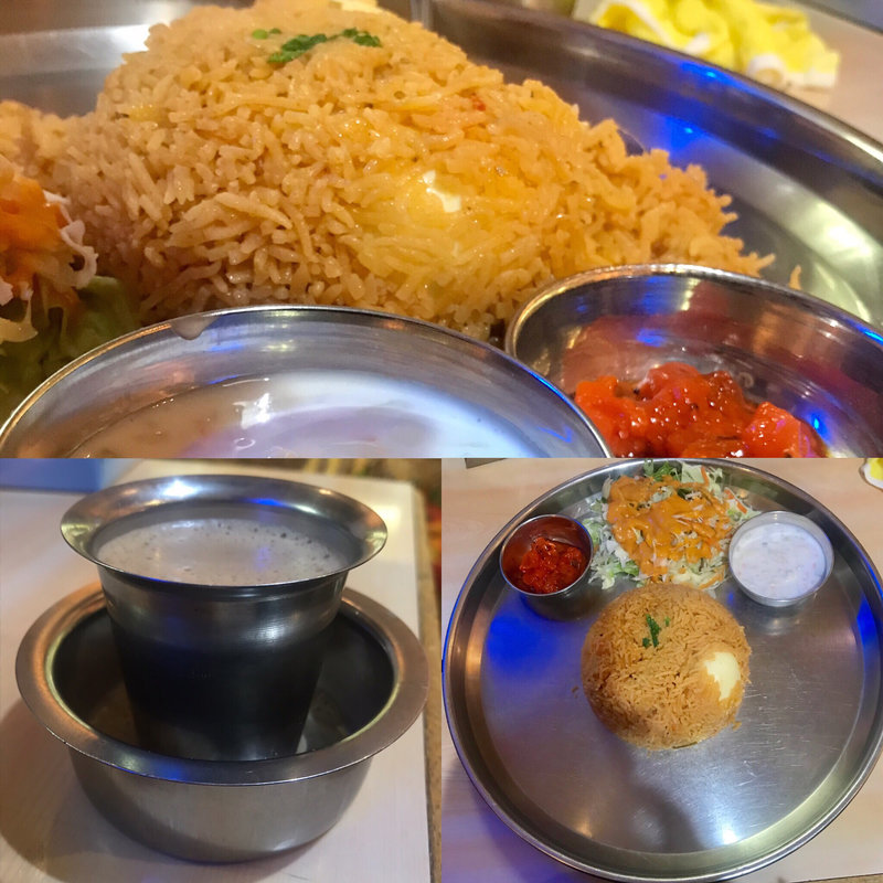エッグビリヤニ(南印度ダイニング)