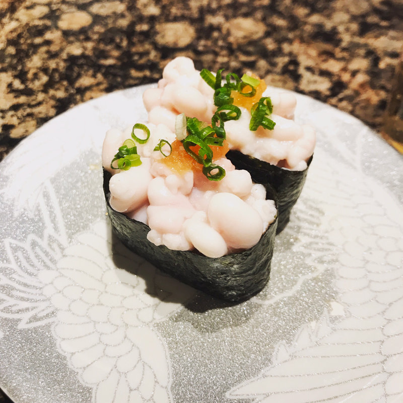 真鱈の白子軍艦(がってん寿司 綾瀬店)