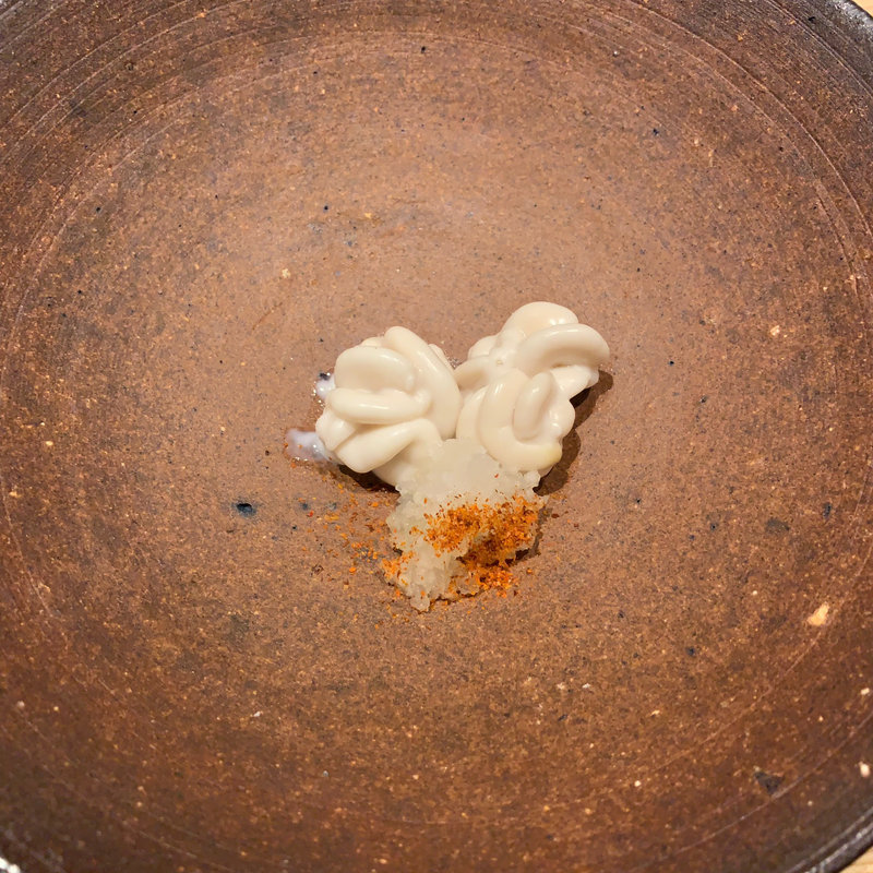 タラの白子(食堂えぶりお )