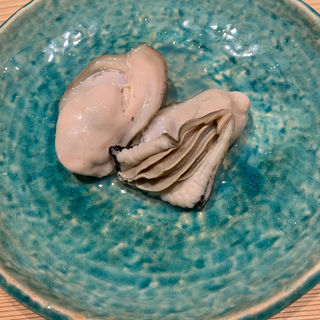 蒸し牡蠣(食堂えぶりお )