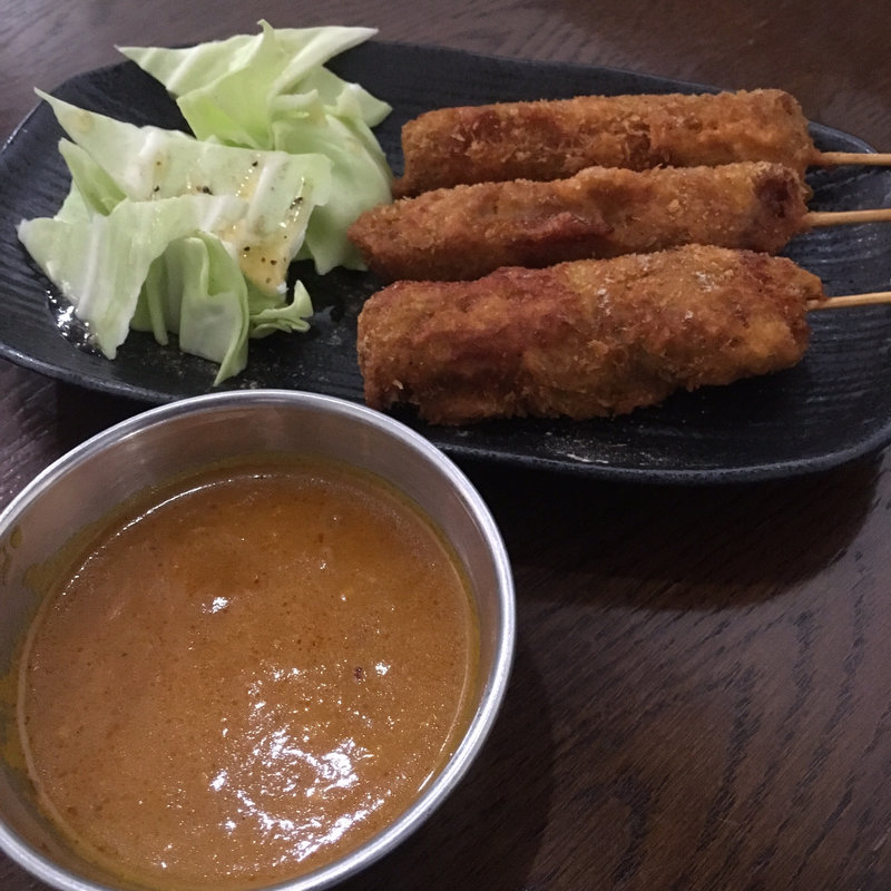 カレー串カツ(N e p a l i C h u l o (ネパーリチュロ))