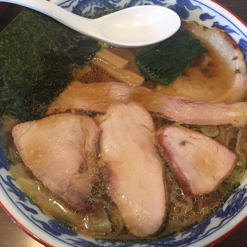 焼豚麺味玉入り(白河手打中華 賀乃屋)