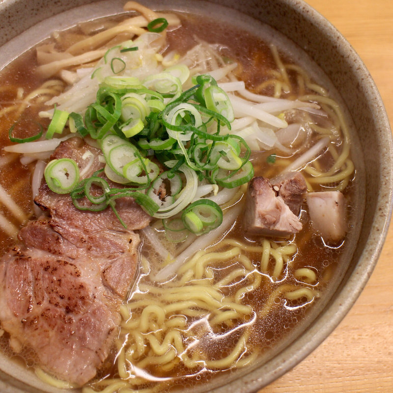 正油ラーメン(ラーメン庵)