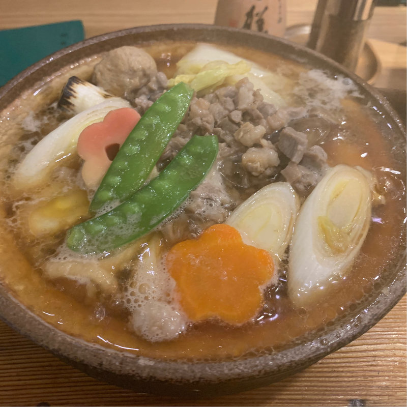 きざみ鴨鍋うどん(平沼 田中屋)