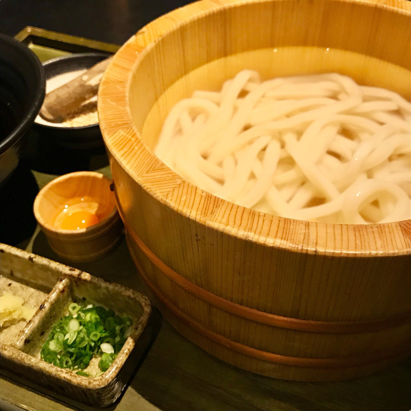 釜あげうどん(麺匠の心つくし つるとんたん 六本木店)