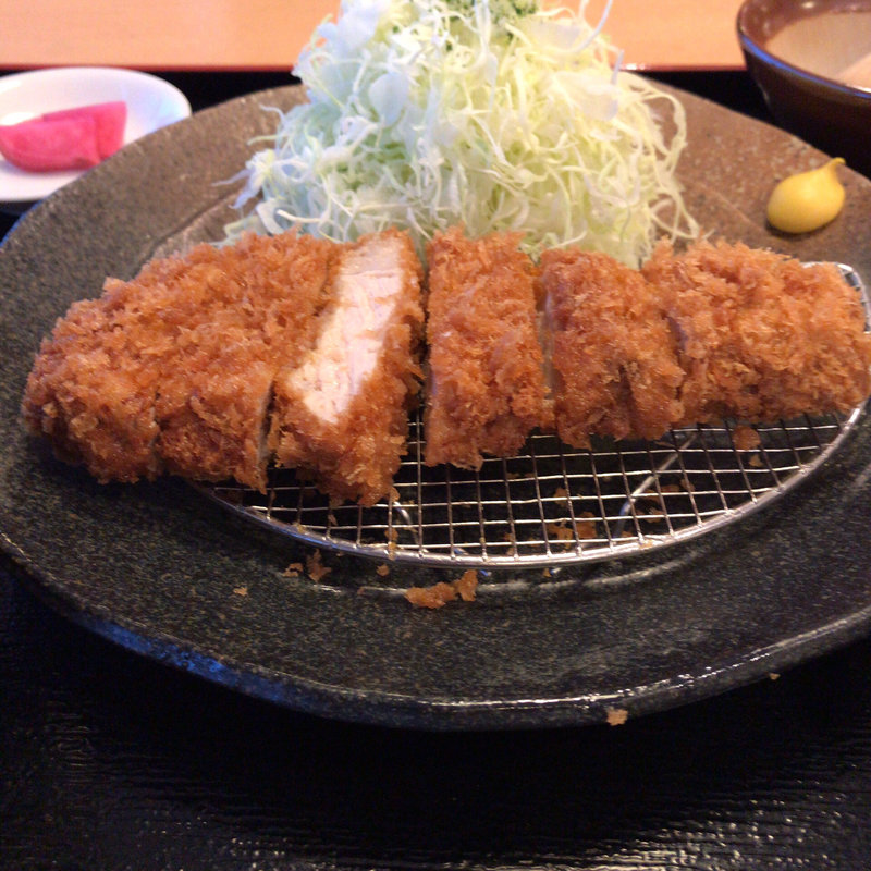 金華豚 厚切りロースカツ膳(平田牧場 庄内空港店 )