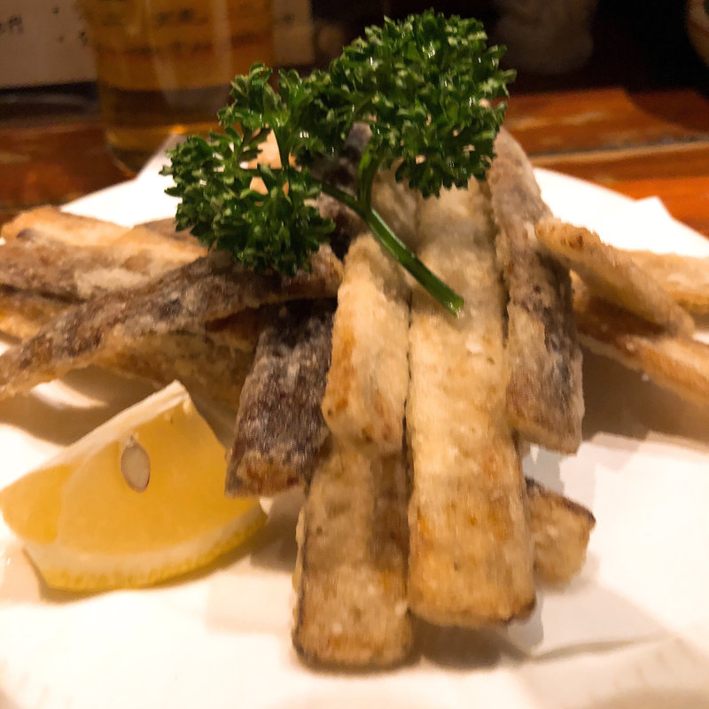 ごぼうの唐揚げ(くすの木)