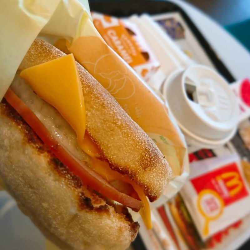 エッグマックマフィンのセット(マクドナルド ２６号泉南店)