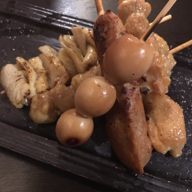 燻製串5種盛り合わせ(HAZE （ヘイズ）)