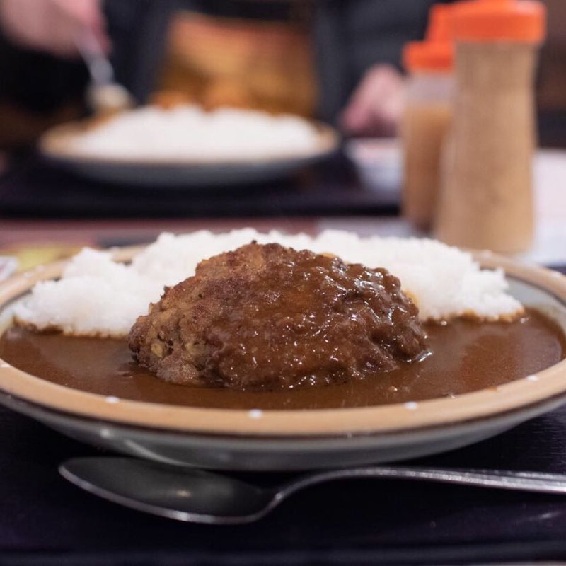 ハンバーグカレー(播磨の里 青山店)