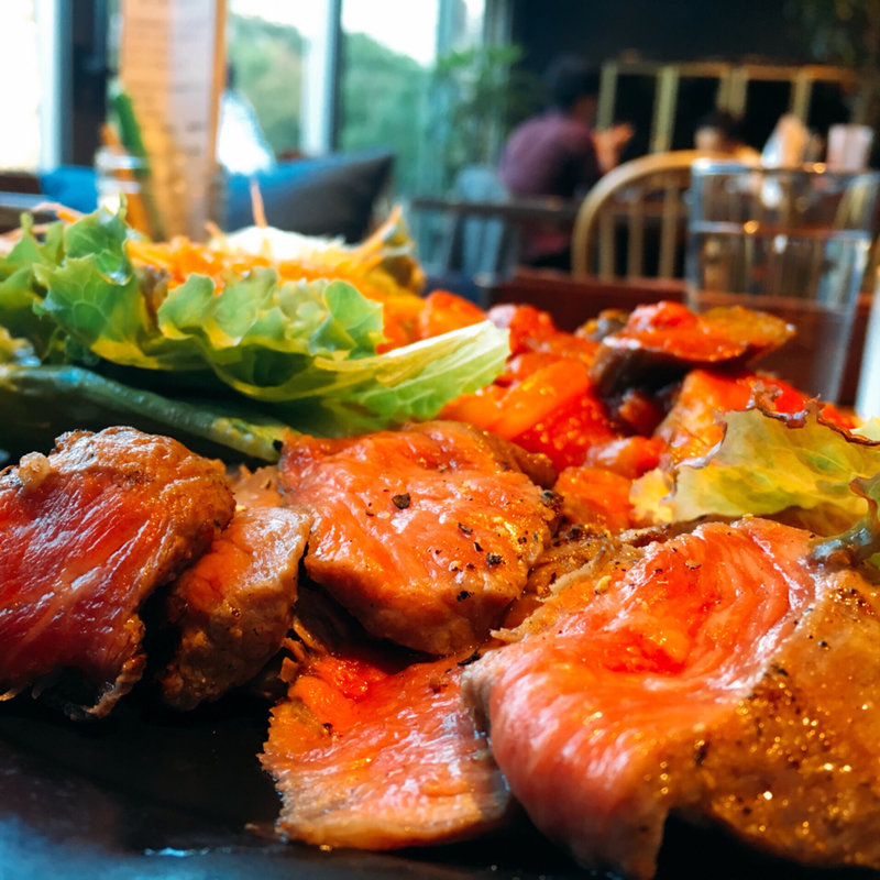 黒毛和牛のグリル(bistro & grill me at park)