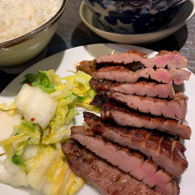 牛タン定食（夜）(牛たん炭焼 利休西口本店)