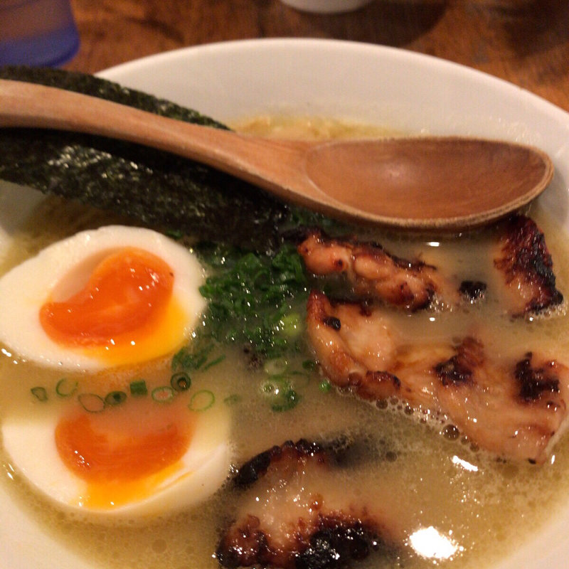 スペシャルのぽてり(鶏ポタラーメンTHANK 大門)