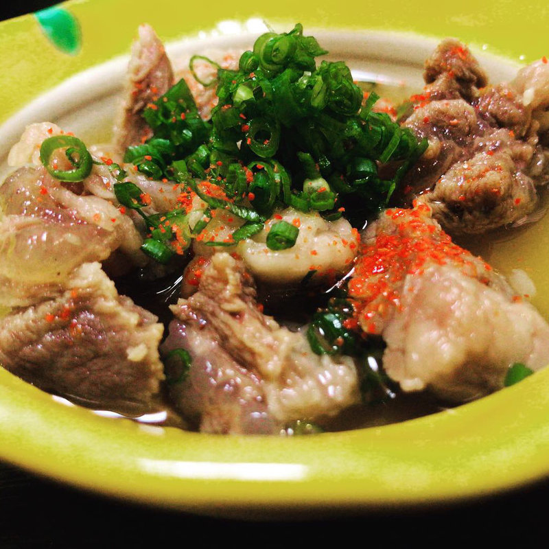 牛すじ煮込み(天一)