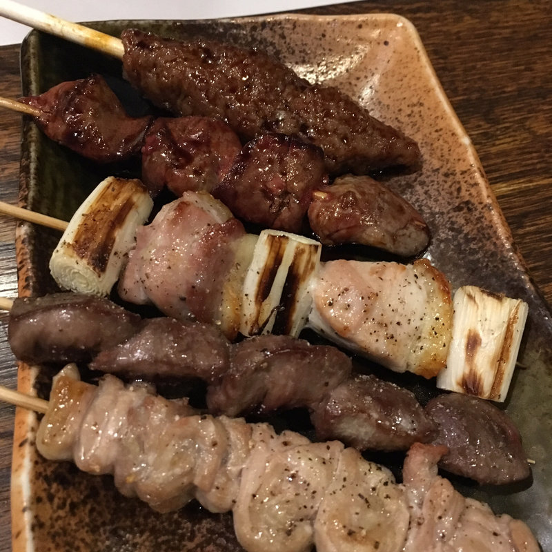 焼き鳥盛り合わせ(伍味酉 錦店)