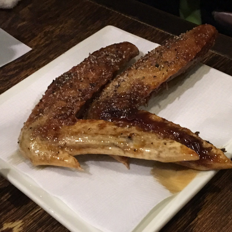 名古屋コーチン手羽先唐揚(伍味酉 錦店)