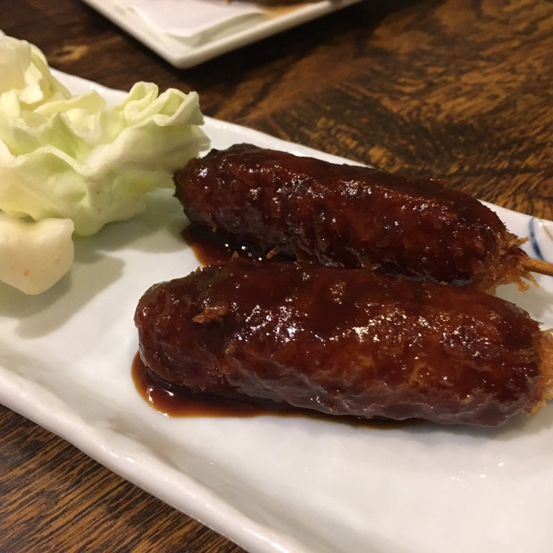 味噌串カツ(伍味酉 錦店)