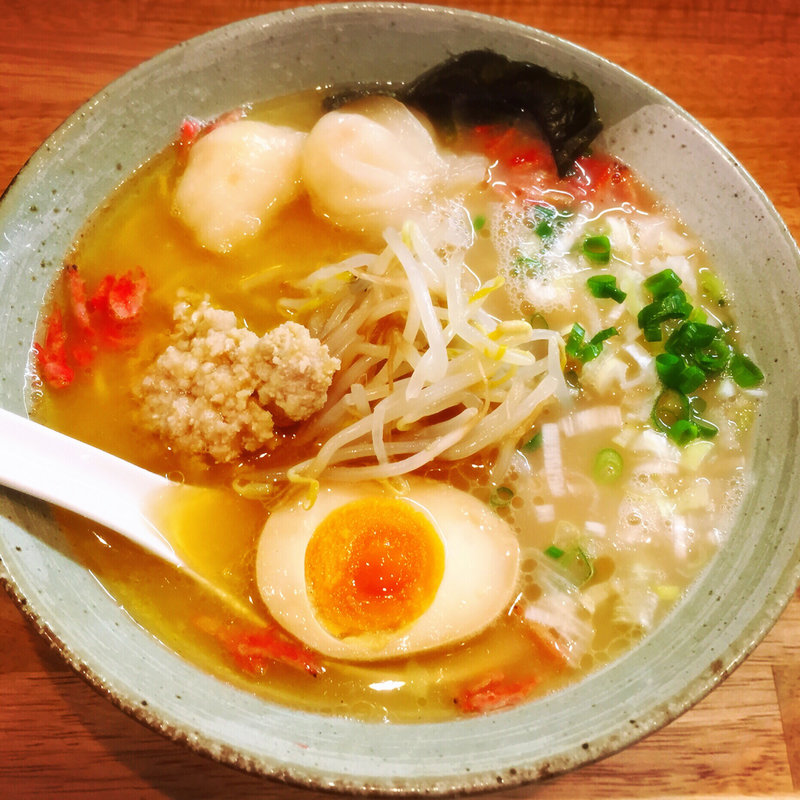 海老塩ラーメン(大盛)(こりく )
