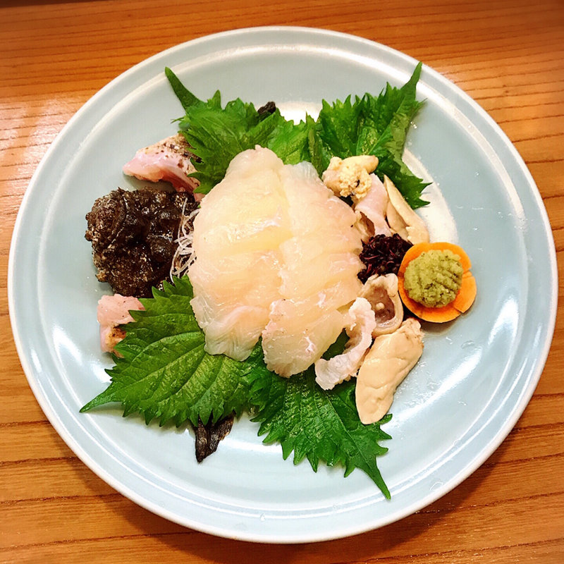 おこぜの活き造り(とみ助 )