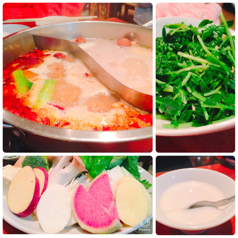 彩り野菜コース(中国火鍋専門店 小肥羊 渋谷店)